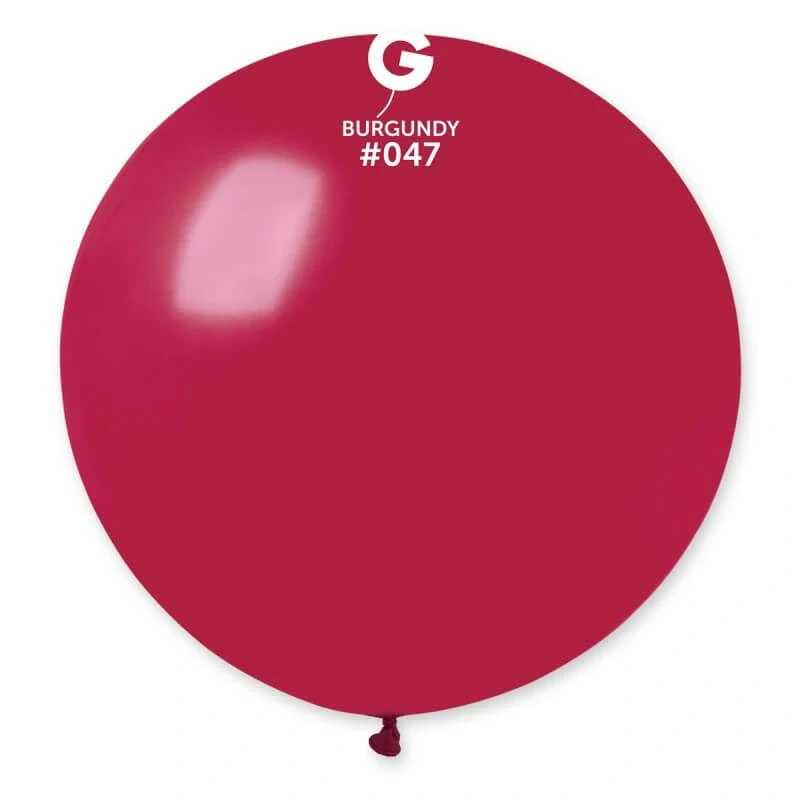 Balónek 80cm/31" #047 bordó