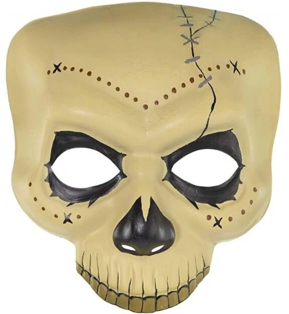 Halloweenská maska kostlivec