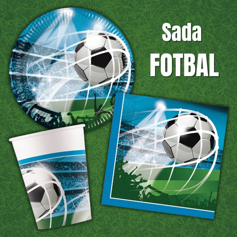 Dekorační sada Fotbal