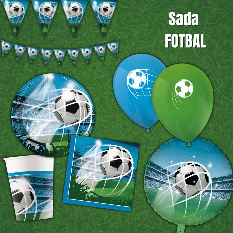 Dekorační sada Fotbal