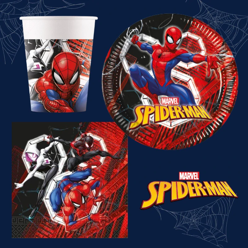 Dekorační sada Spiderman - World of Web