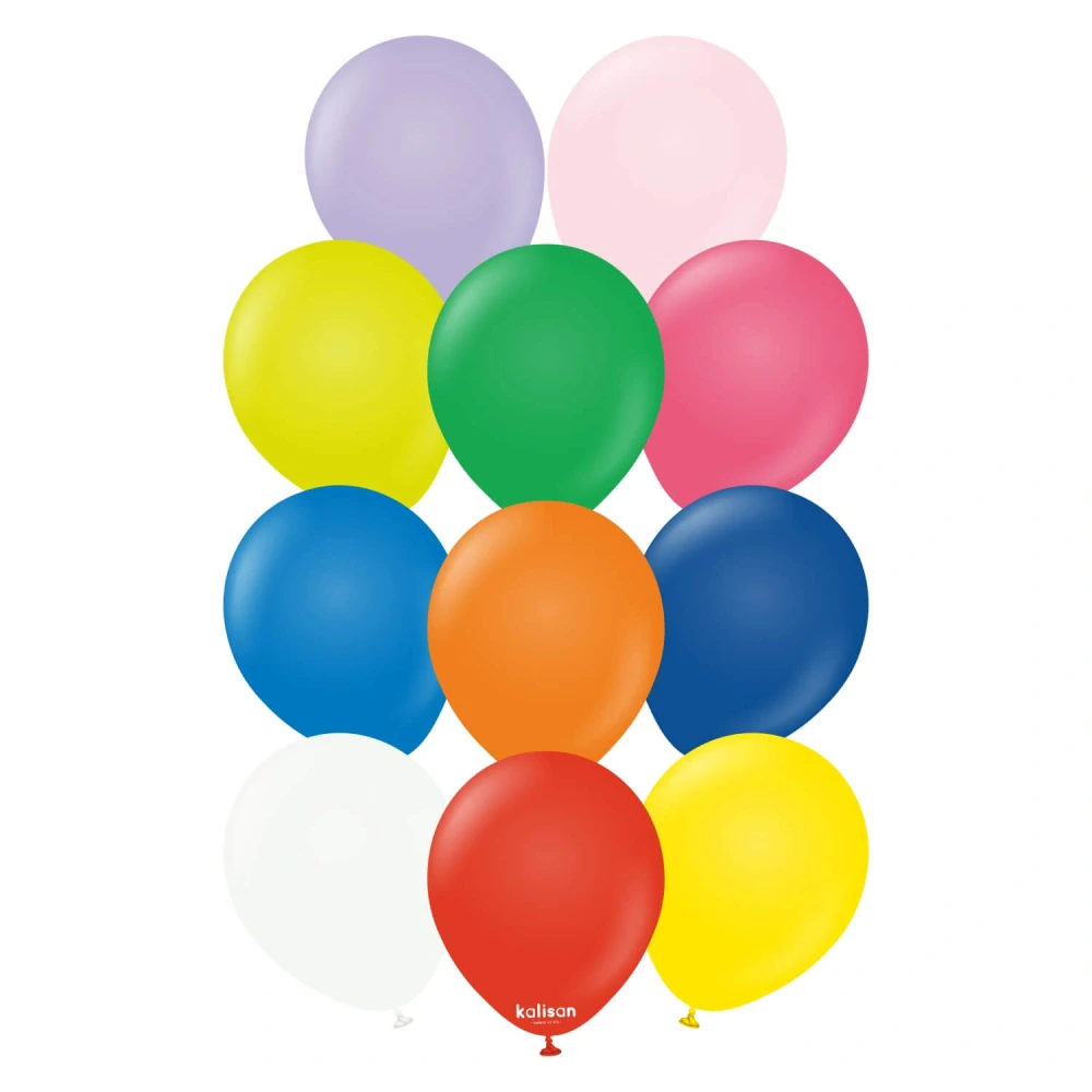 Dekorační balonky standard mix barev 30 cm/12" 100 ks
