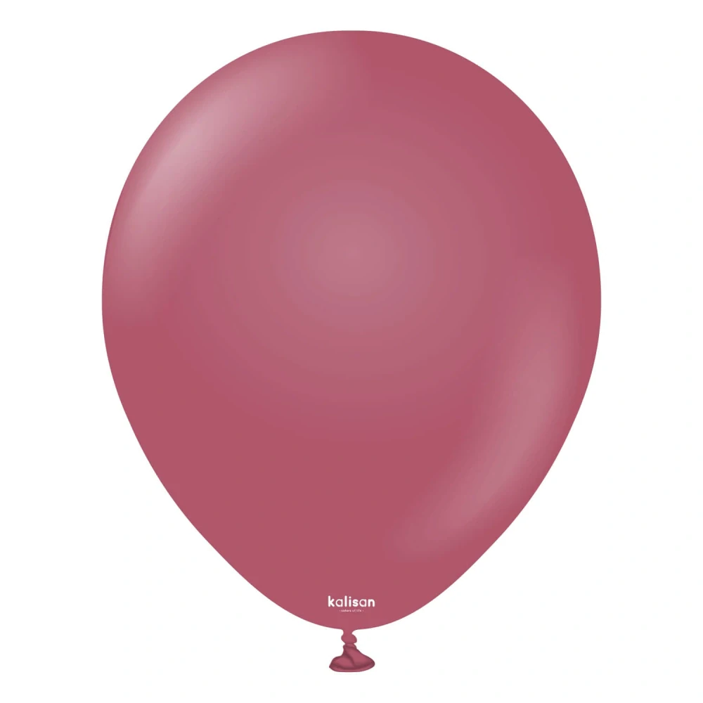 Dekorační retro balonky malinově růžové 30 cm/12" 100 ks