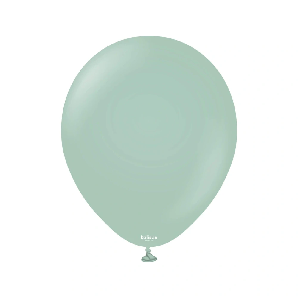 Dekorační retro balonek mentolově zelený 13 cm/5"