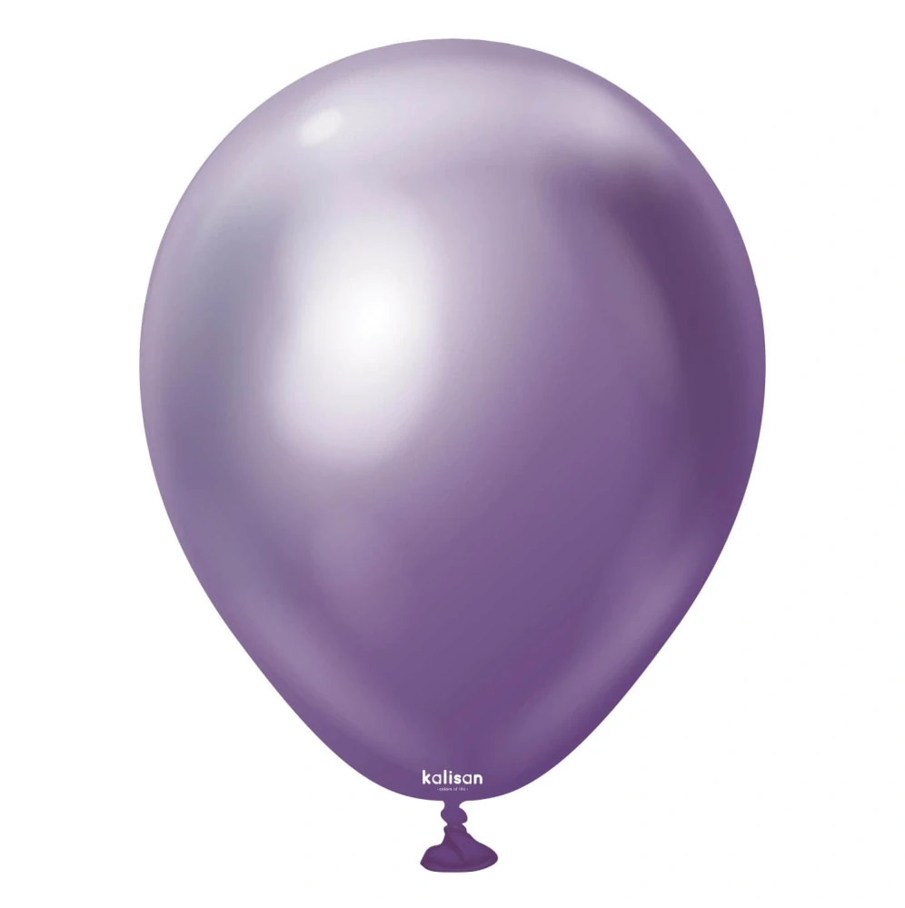 Dekorační balonky chromové fialové 30 cm/12" 50 ks