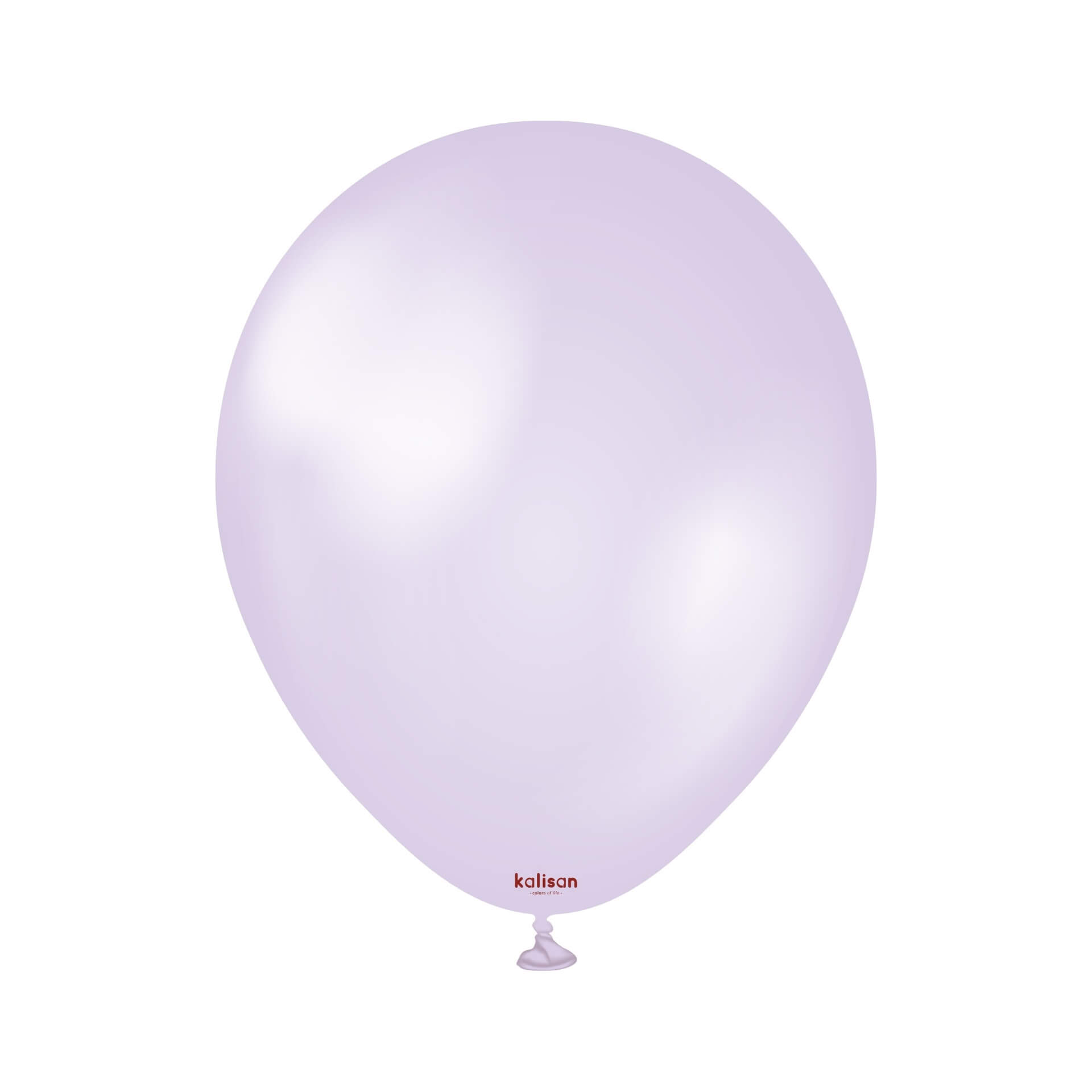 Dekorační perleťový balonek fialový 13 cm/5"