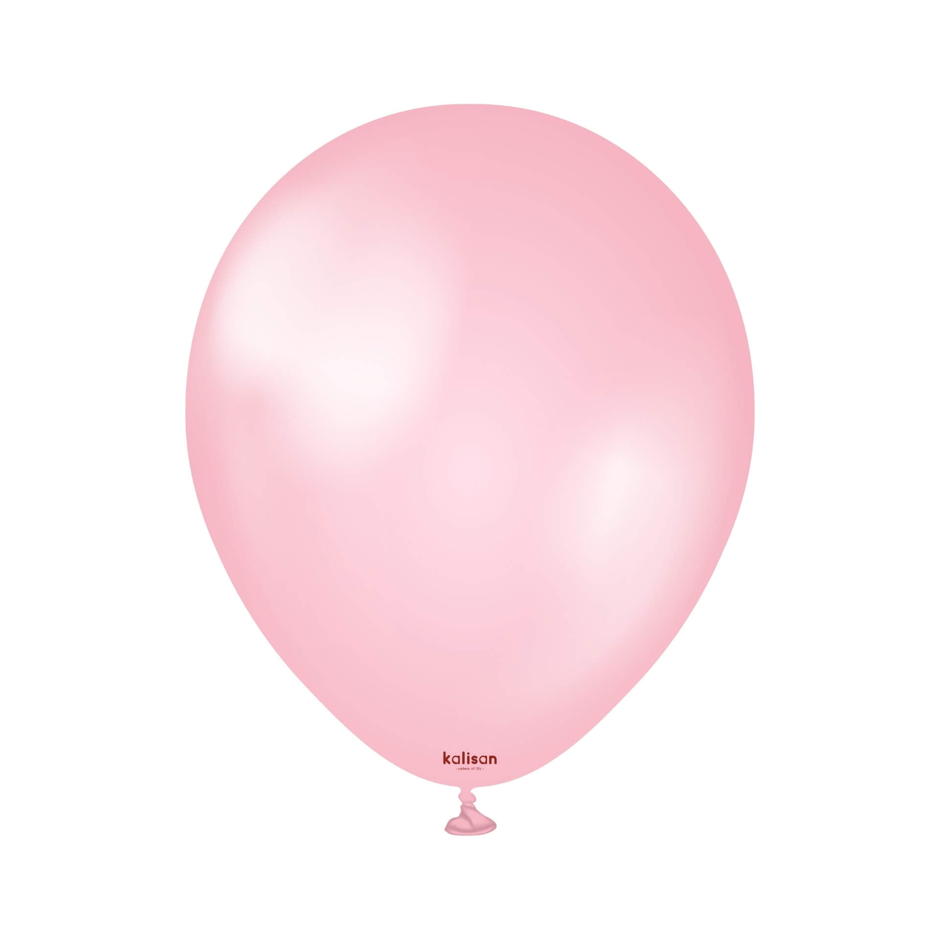 Dekorační perleťový balonek růžový 13 cm/5"