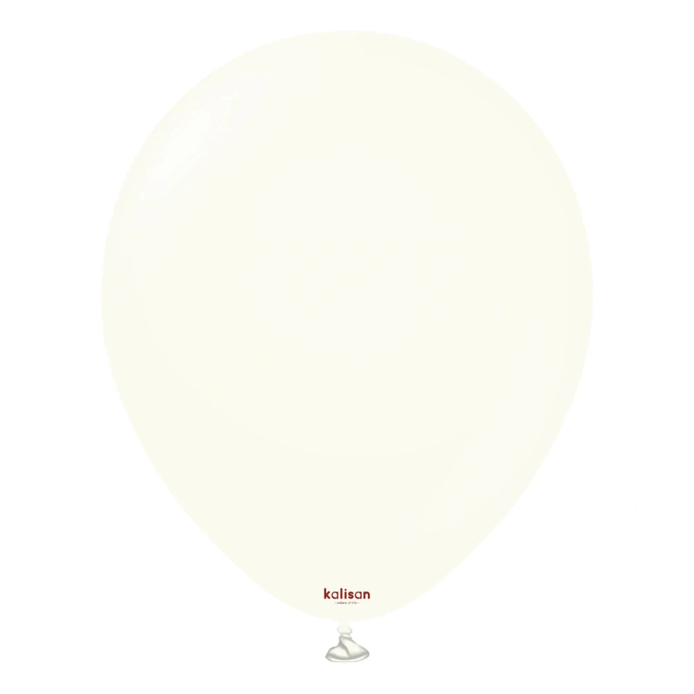 Dekorační balonky retro bílé 30 cm/12" 100 ks