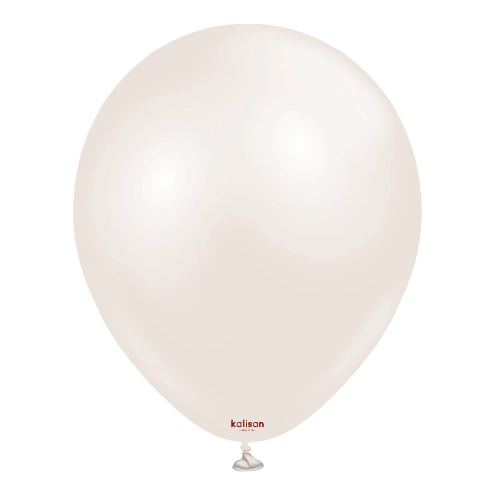 Dekorační balonek perleťově béžový 30 cm/12"