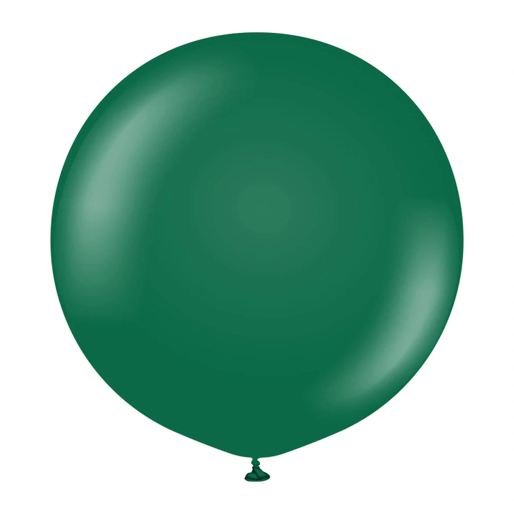 Dekorační balonek tmavě zelený 60 cm/24"