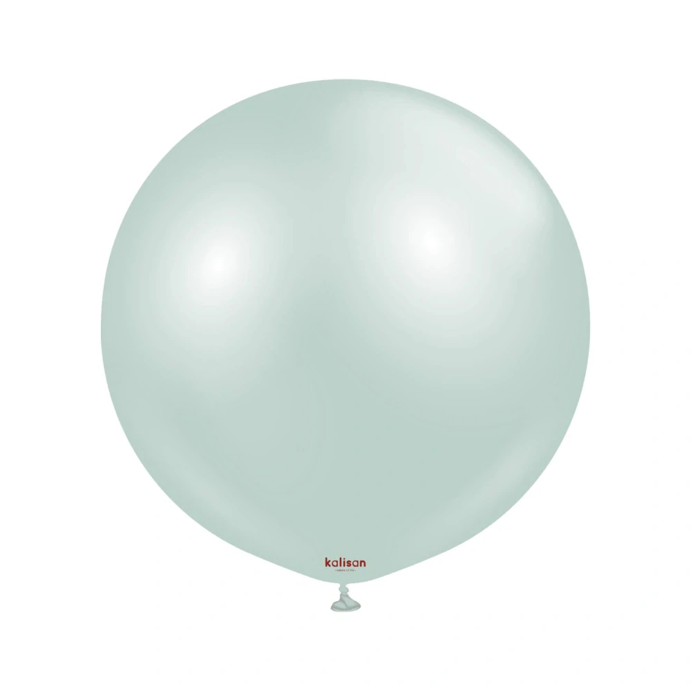 Dekorační balonek perleťově mentolový 60 cm/24"