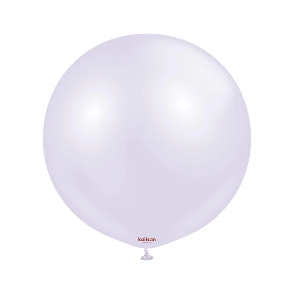Dekorační perleťový balonek levandulový 60 cm/24"