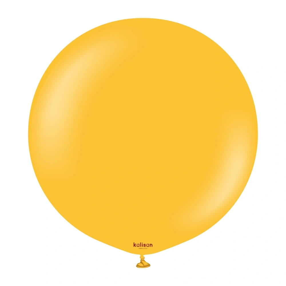 Dekorační balonek tmavě žlutý 90 cm/36"