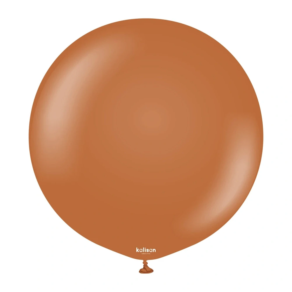 Dekorační balonek karamelově hnědý 90 cm/36"