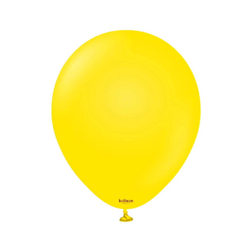Dekorační balonky žluté 13 cm/5"