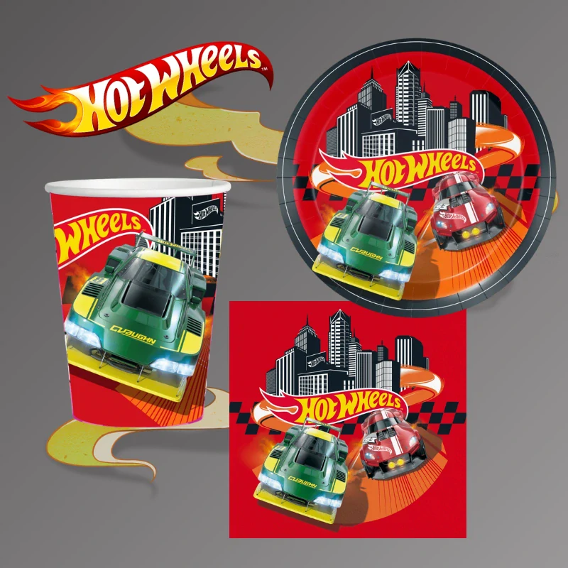 Dekorační sada Hot Wheels