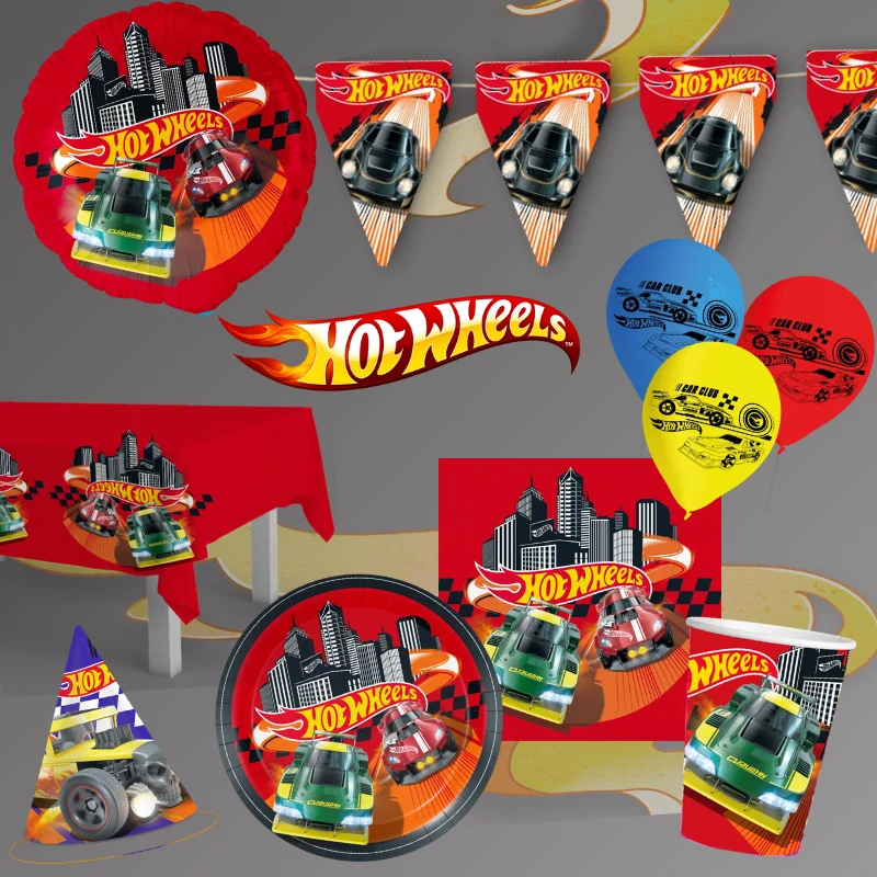 Dekorační sada Hot Wheels