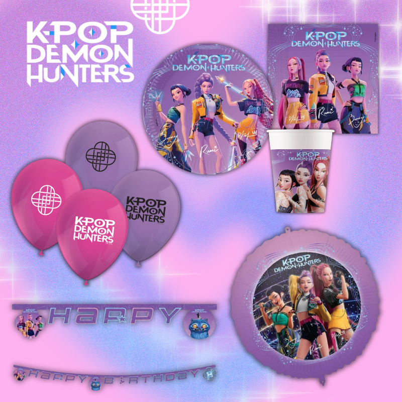 Dekorační sada K-pop Lovkyně démonů