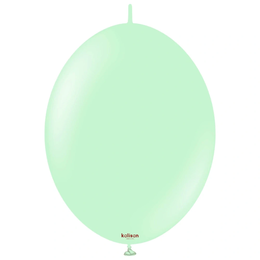 Dekorační spojovací pastelové balonky zelené 30 cm/12" 50 ks