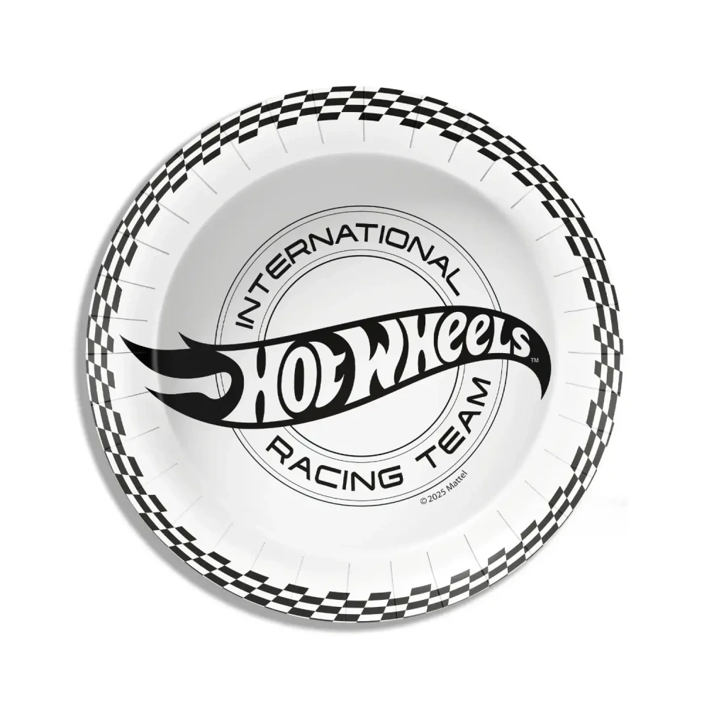 Papírové talíře Hot Wheels racing 23 cm 8 ks