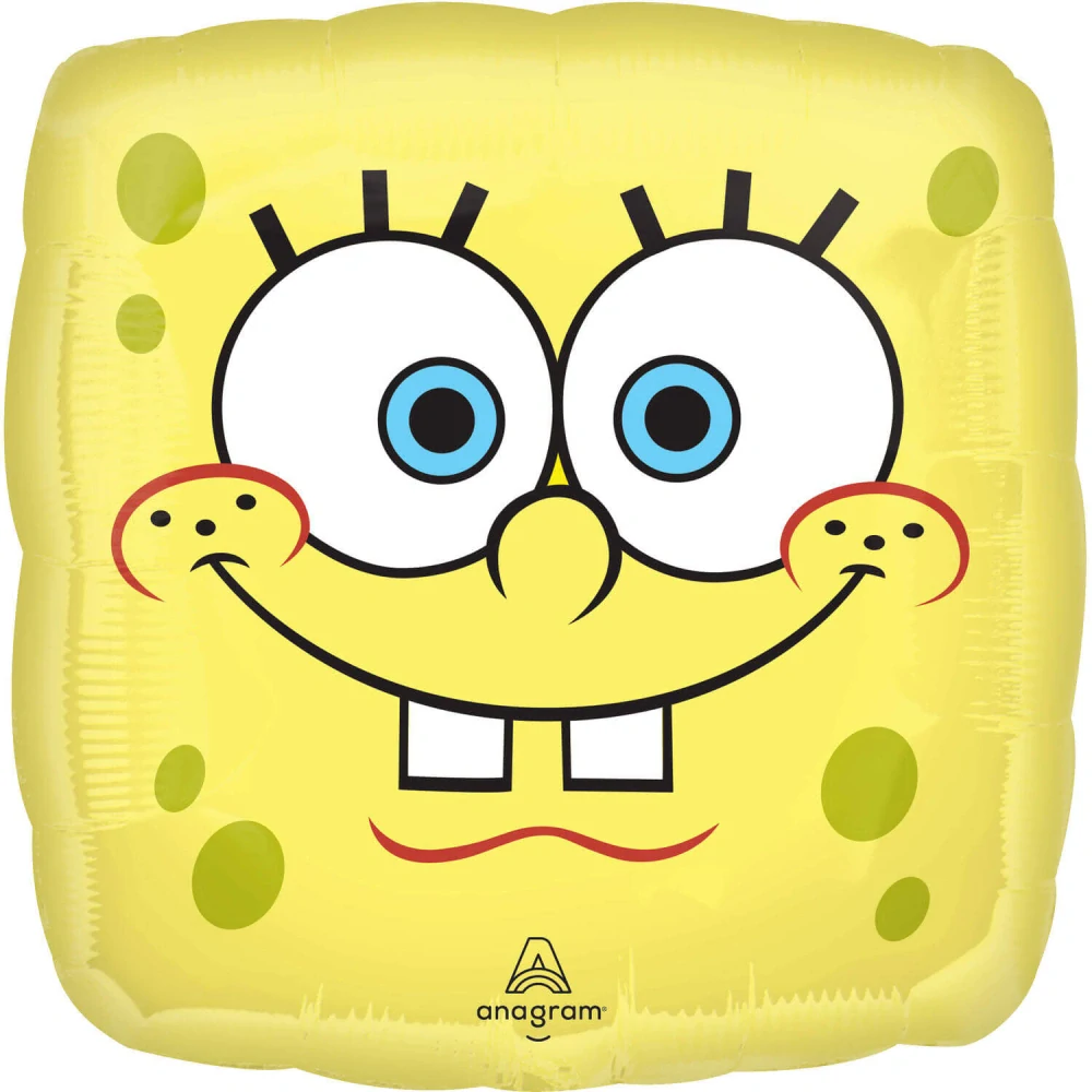 Fóliový balónek oboustranný Sponge Bob 45 cm