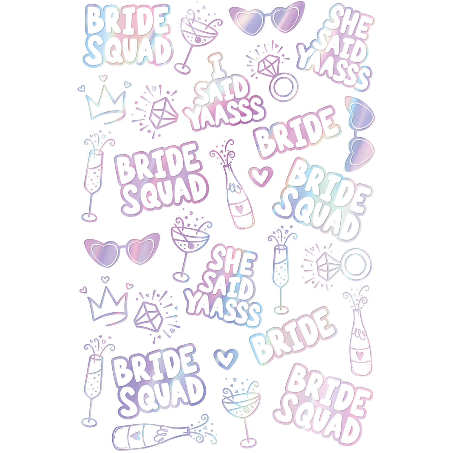 Dočasné tetování Bride