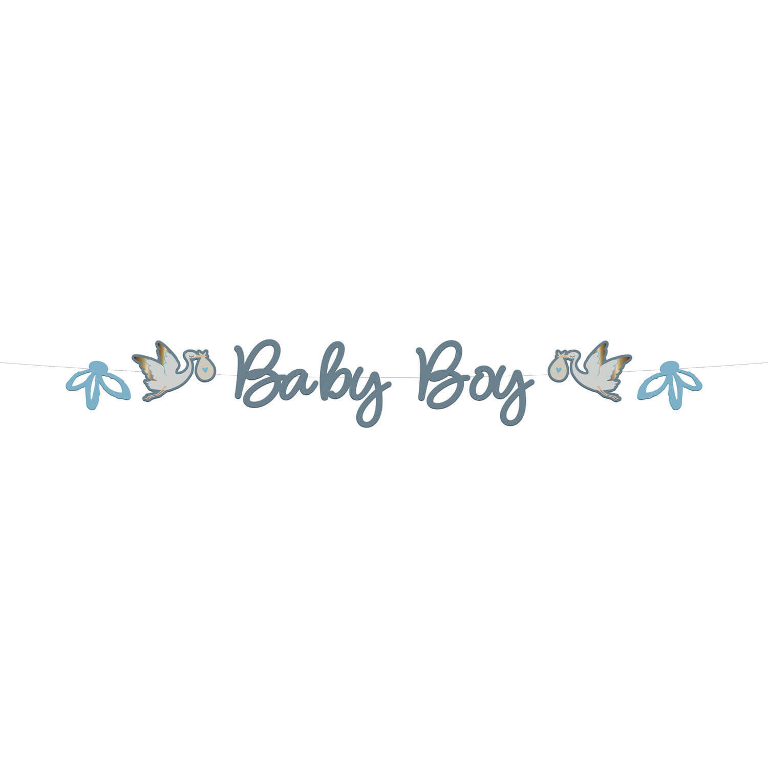 Nápis Baby Boy modrý 2 m