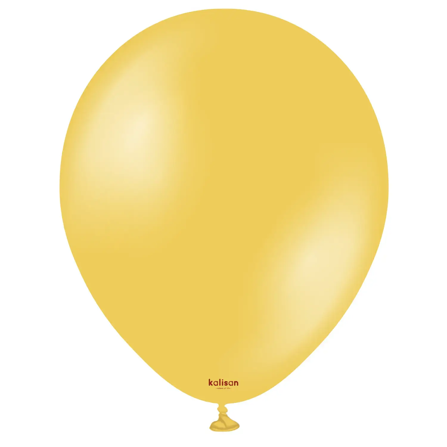 Latexový balonek metalický zlatý 45 cm