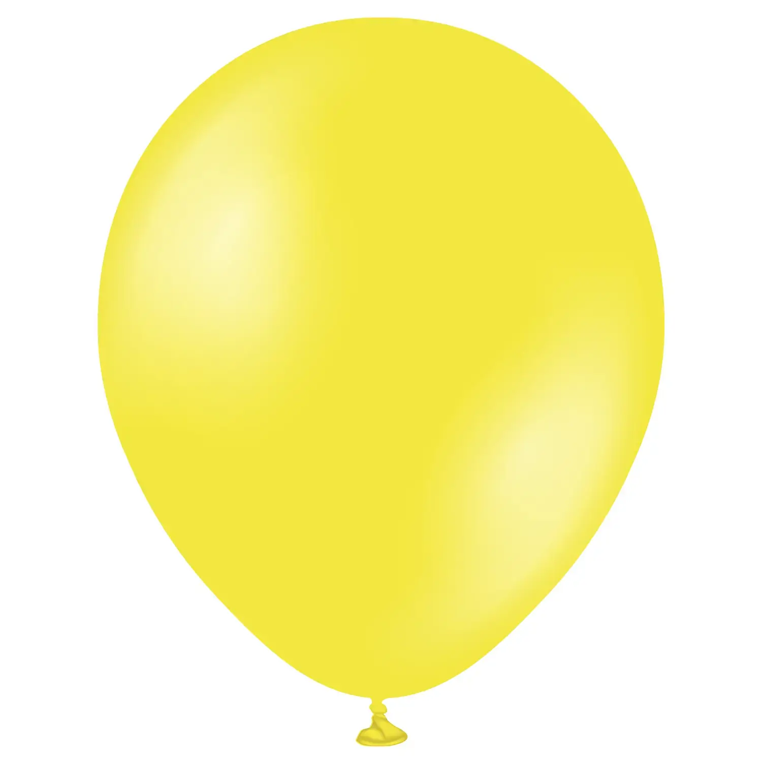 Latexové balonky metalické žluté 50 ks