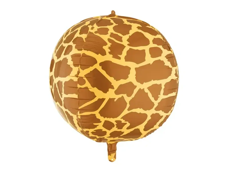 Fóliový balonek koule žirafa 50 cm