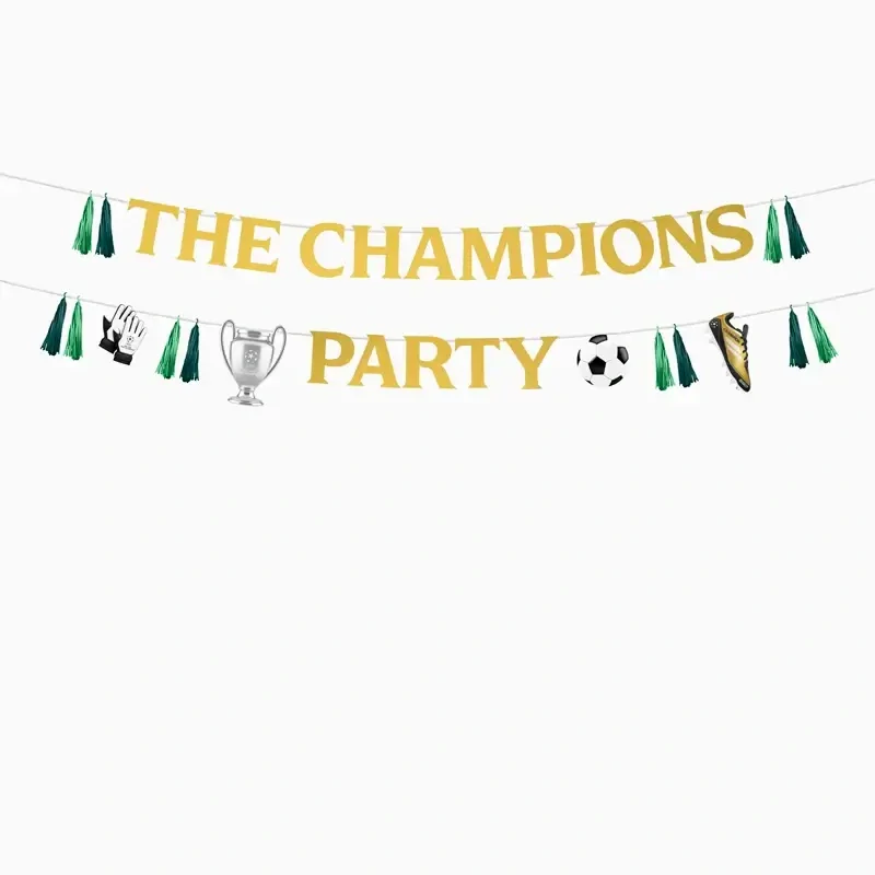 Dvojitá girlanda The Champions Party Fotbal 3,1 m