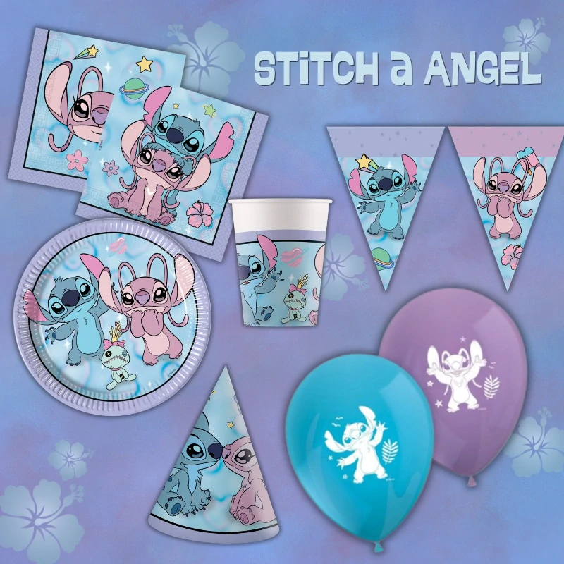 Dekorační sada Stitch a Angel