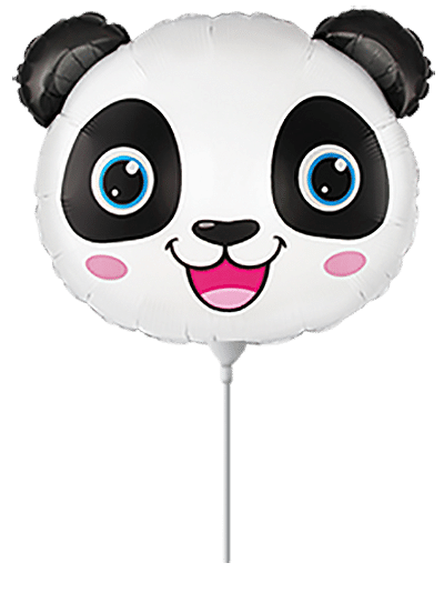 Fóliový balónek MINI Panda hlava 25 cm
