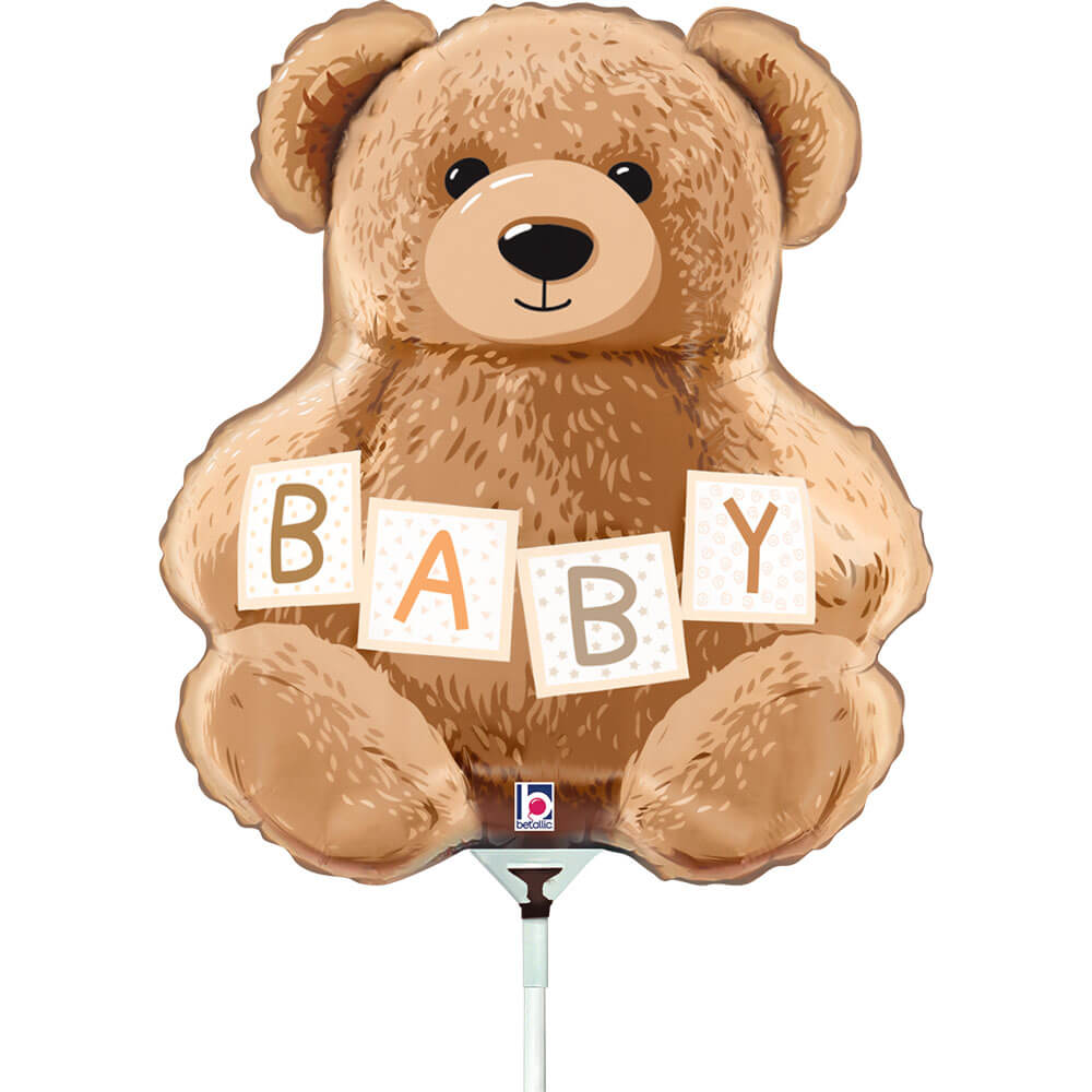 Fóliový balónek MINI Medvídek 35 cm