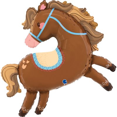 Fóliový balónek koník 94 cm