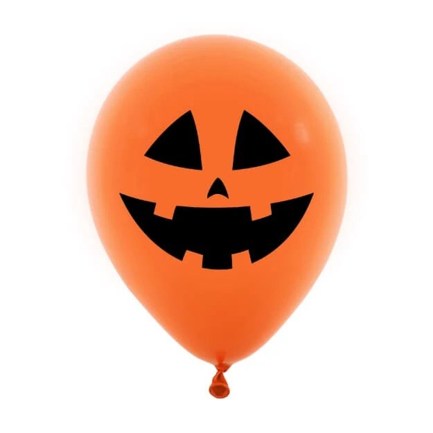 Latexový balonek Halloweenská dýně 30 cm