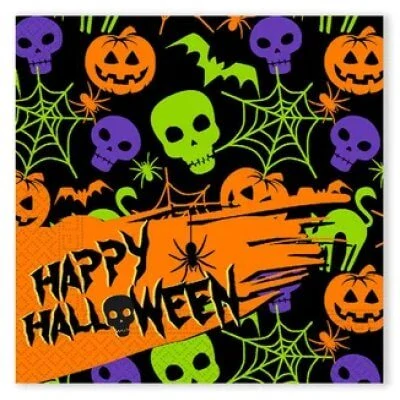 Papírové ubrousky Happy Halloween 20 ks