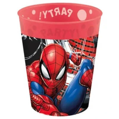 Udržitelné kelímky Spiderman World of Web 4 ks