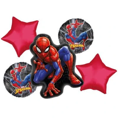 Balonkový buket Spiderman 5 ks