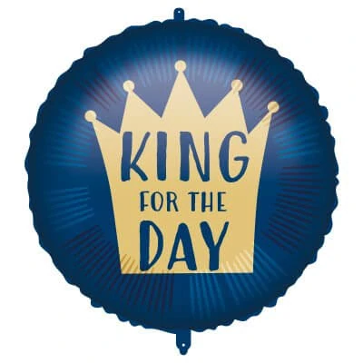 Fóliový balónek King for the Day 46 cm