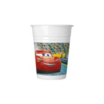 Plastové kelímky Cars 3 - 8 ks