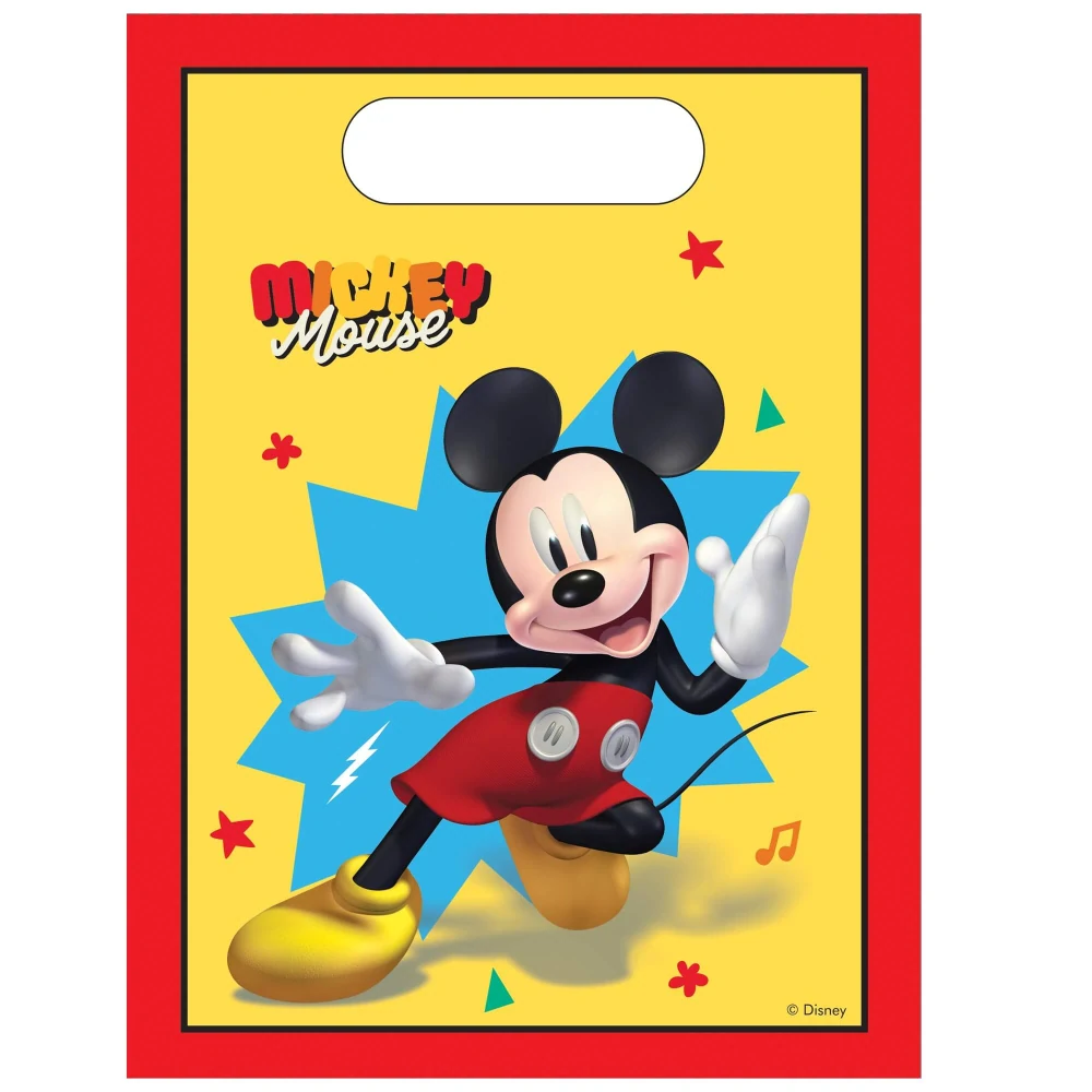 Plastové tašky Mickey Mouse 6 ks