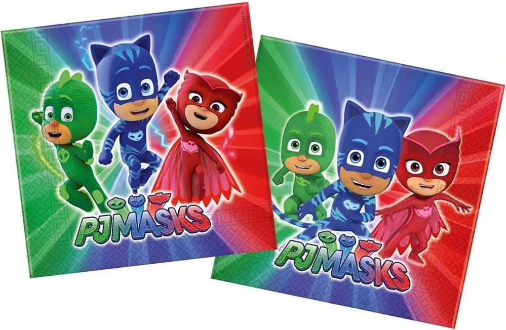 Papírové ubrousky PJ Masks 20 ks