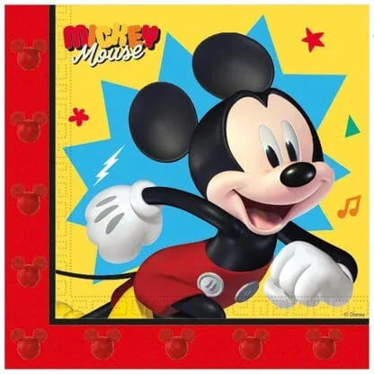 Papírové ubrousky Mickey Mouse 20 ks