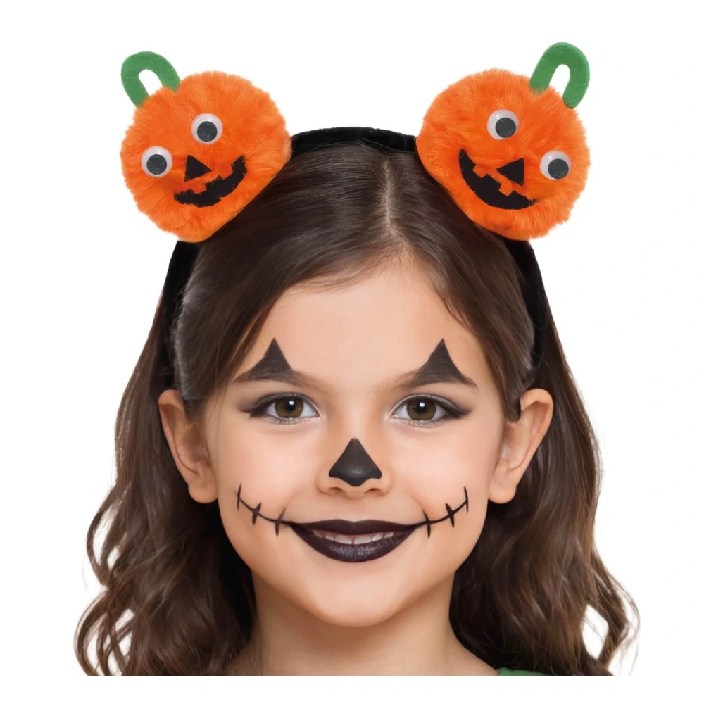 Čelenka Halloween dýně