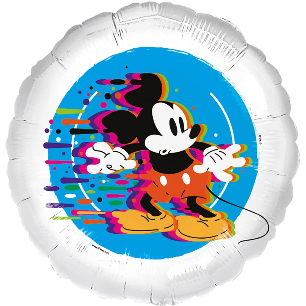 Fóliový balonek Mickey Mouse kruh 45 cm