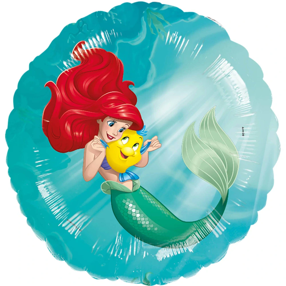 Fóliový balonek princezna Ariel kruh 45 cm