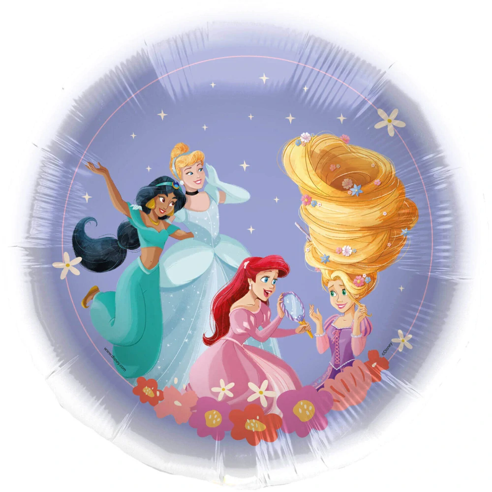 Fóliový balonek Disney princezny kruh 45 cm