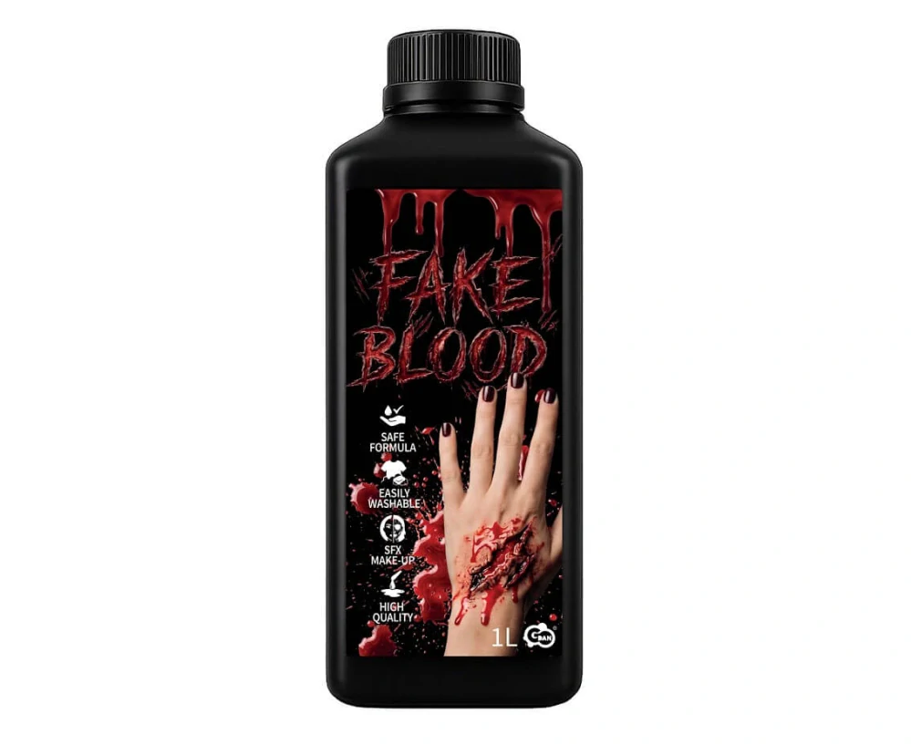 Umělá krev pro Halloween líčení 1000 ml