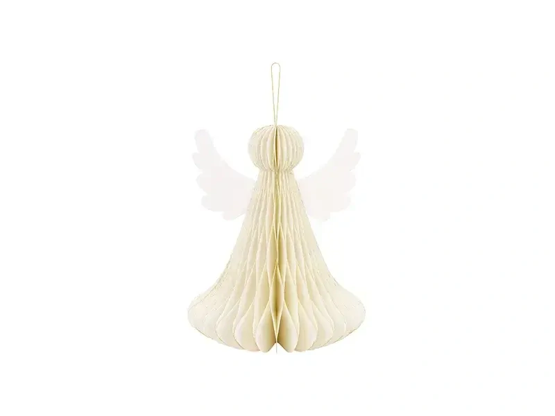 Papírová závěsná dekorace Anděl 24 cm